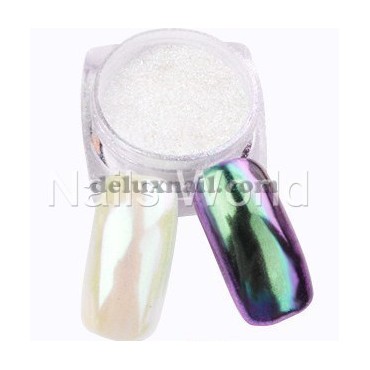 Mirror Chrome Powder Nails World 170, Azul/Verde/Morado, 1gr