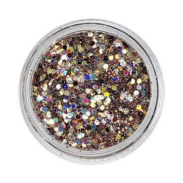 Purpurina Mix 10, Cobre Multicolor