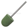 Fresa pulidora de silicona verde H336v, grano duro, RoyalBeauty