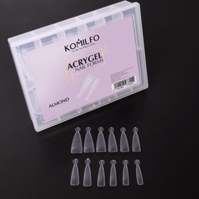 Tips Dual System Komilfo, Almond, 120 uds, 12 medidas