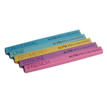 Pincel Natural Komilfo "Stroke" 2 Ovalado