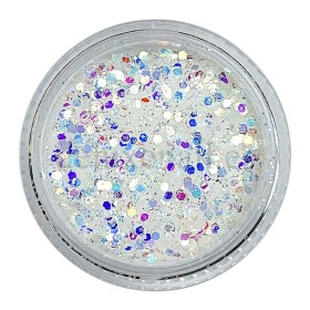 Purpurina Mix 24, Blanco Multicolor