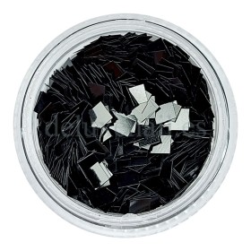 Cuadrados 17, Negro mate, 2,5 mm.