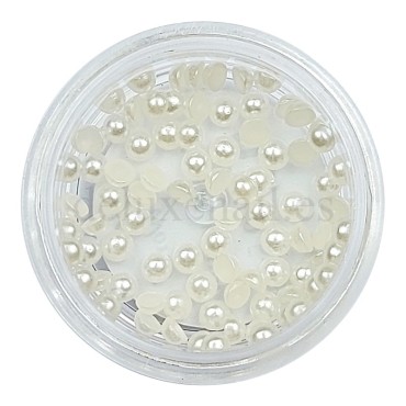 Perlas 01, Blanco roto, 2 mm.