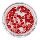 Perlas 02, Rojo, 2,5 mm.