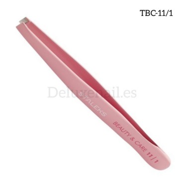 TBC-11/1 - Pinza para las cejas Staleks Beauty&Care, forma recta, 5 mm