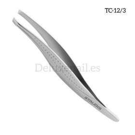 TC-12/3 - Pinza para las cejas Staleks Classic, forma biselada, 5 mm
