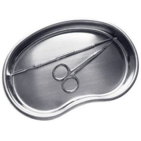 Bandeja Pequeña de acero inoxidable, 18x11 cm, 1ud